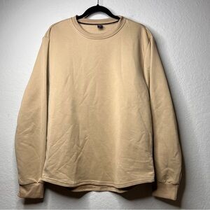 SHEIN Camel Sweatshirt 100% Polyester Women’s Large